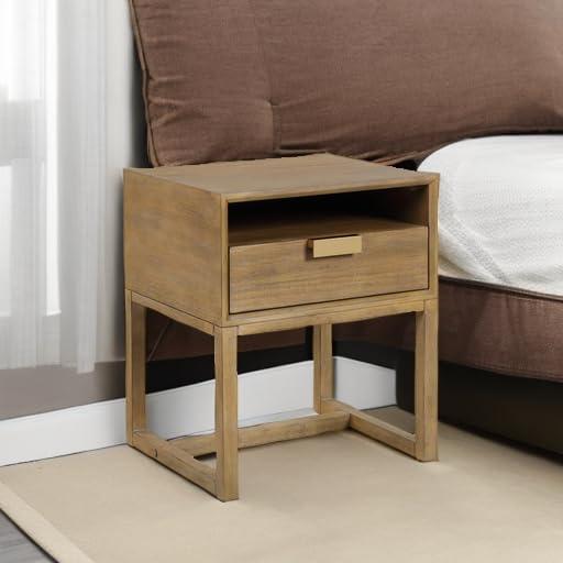 18'' W Solid Wood Nightstand