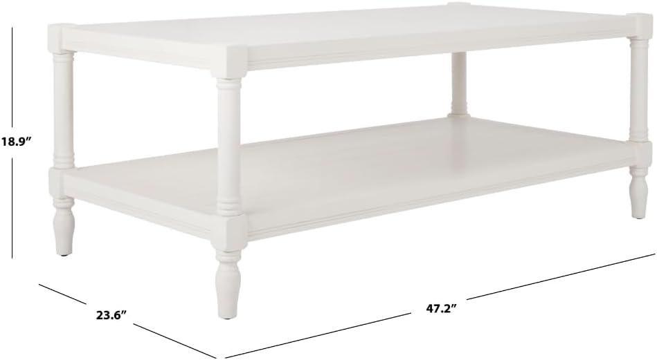 Bela Coffee Table - White - Safavieh