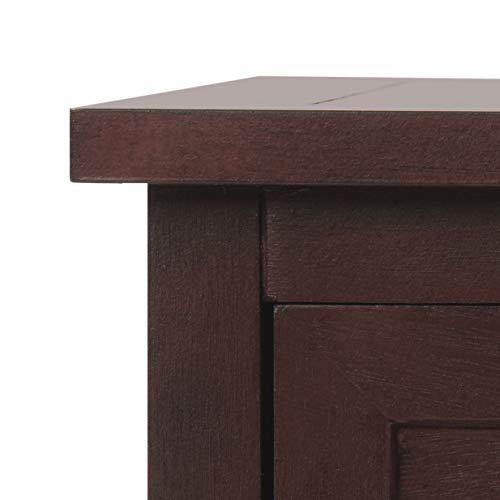 Adayla Solid Wood Drawers Storage Bench