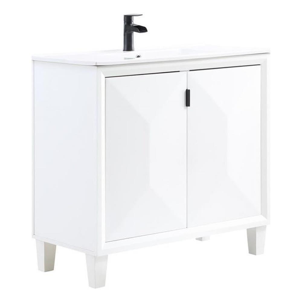 Manhattan Comfort Hyde Vanity Sink, 24 in, 24 INCH