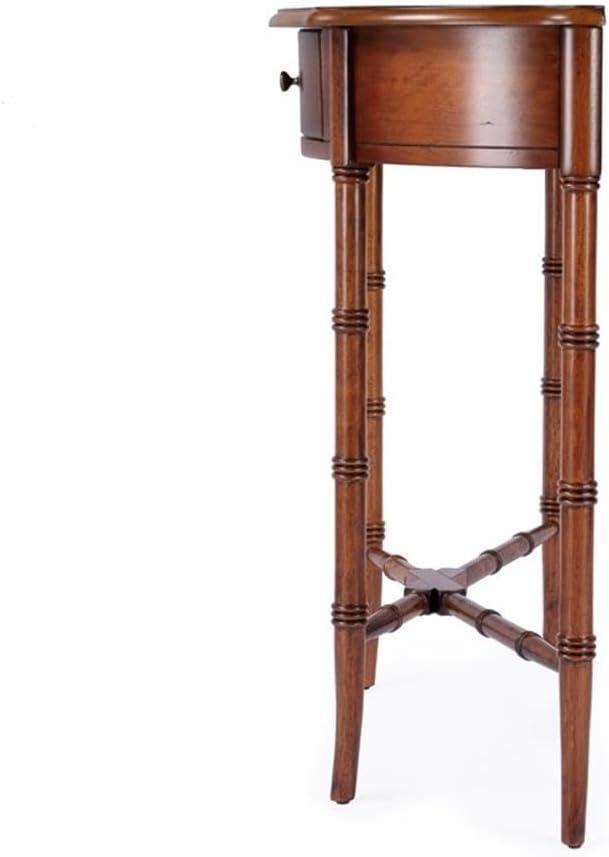 Butler Specialty Company Skilling Wood Demilune Console Table - Olive Ash