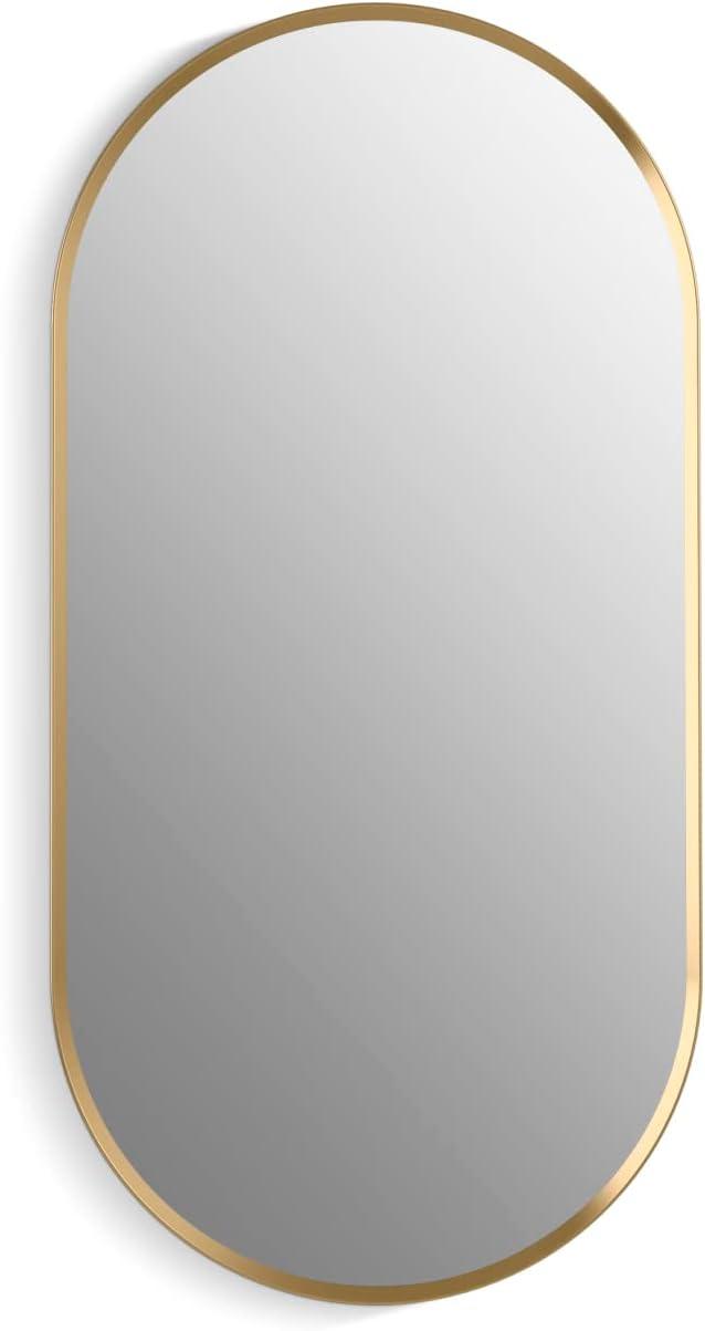 Essential Capsule Wall Mirror, Bathroom/Vanity Mirror with Frame