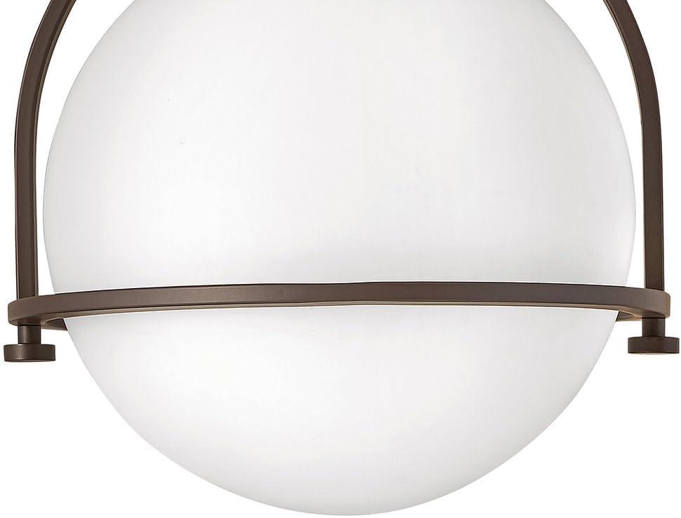 McCormick Hand Blown Glass Semi Flush Mount