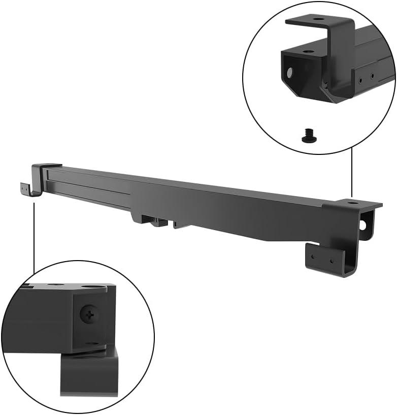 2PCS Soft Close barn Door Hardware kit Barn Door Soft Close Mechanism Spring Buffer Damper Hole-Free Version Fit for Door Weight 60-176 Pounds Adjustable Door Stoppers 2022NEWEST (Use for 20-40)