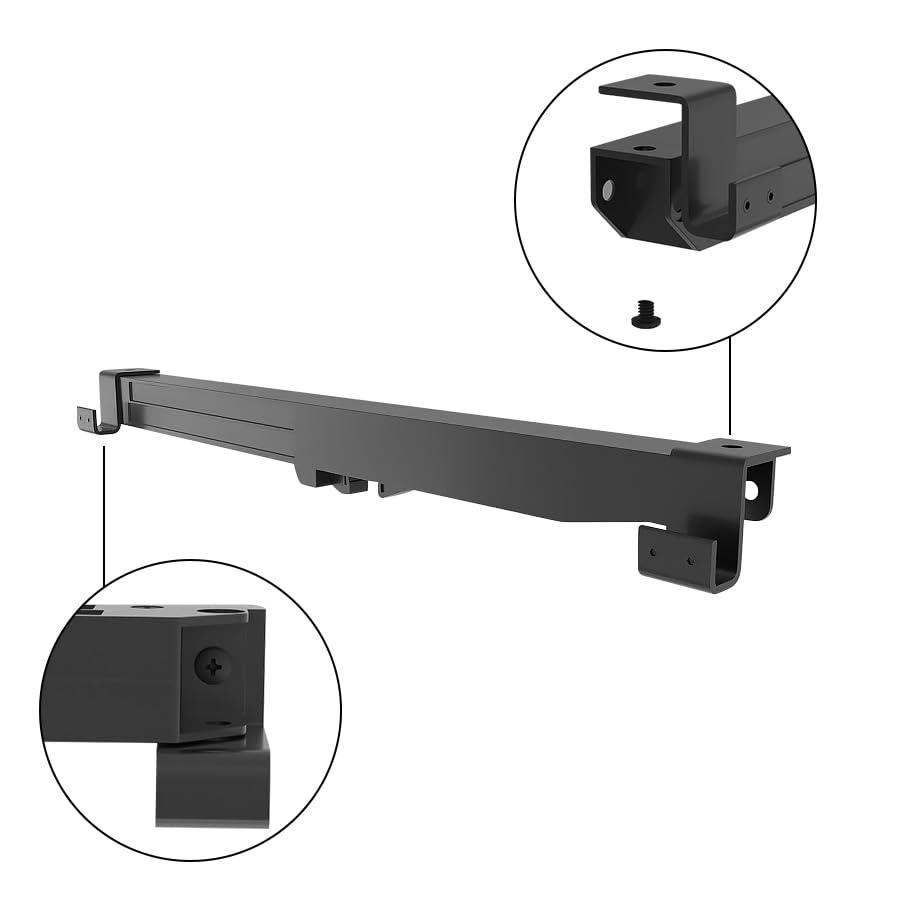 2PCS Soft Close barn Door Hardware kit Barn Door Soft Close Mechanism Spring Buffer Damper Hole-Free Version Fit for Door Weight 60-176 Pounds Adjustable Door Stoppers 2022NEWEST (Use for 20-40)