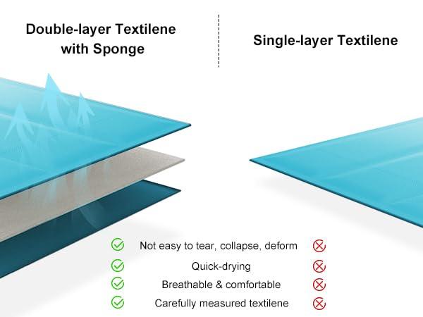 PURPLE LEAF Outdoor Chaise Lounge with Wheels for Outside 2 Pieces Aluminum Patio Lounge Chair with 5 Adjustable Position Recliner for Patio, Beach, Yard, Pool, Side Table Included, Beige