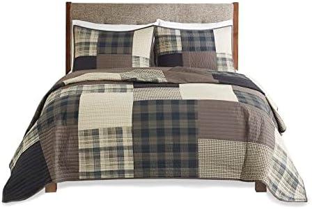 Winter Hills Oversized Cotton Quilt Bedding Set Tan - Woolrich