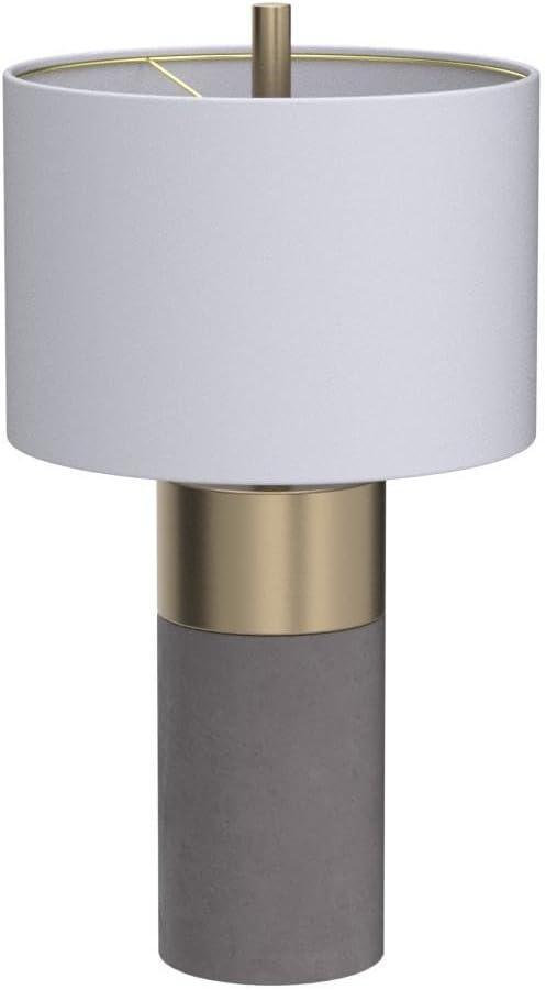 Everly Quinn Mildner Concrete Table Lamp (Set of 2)