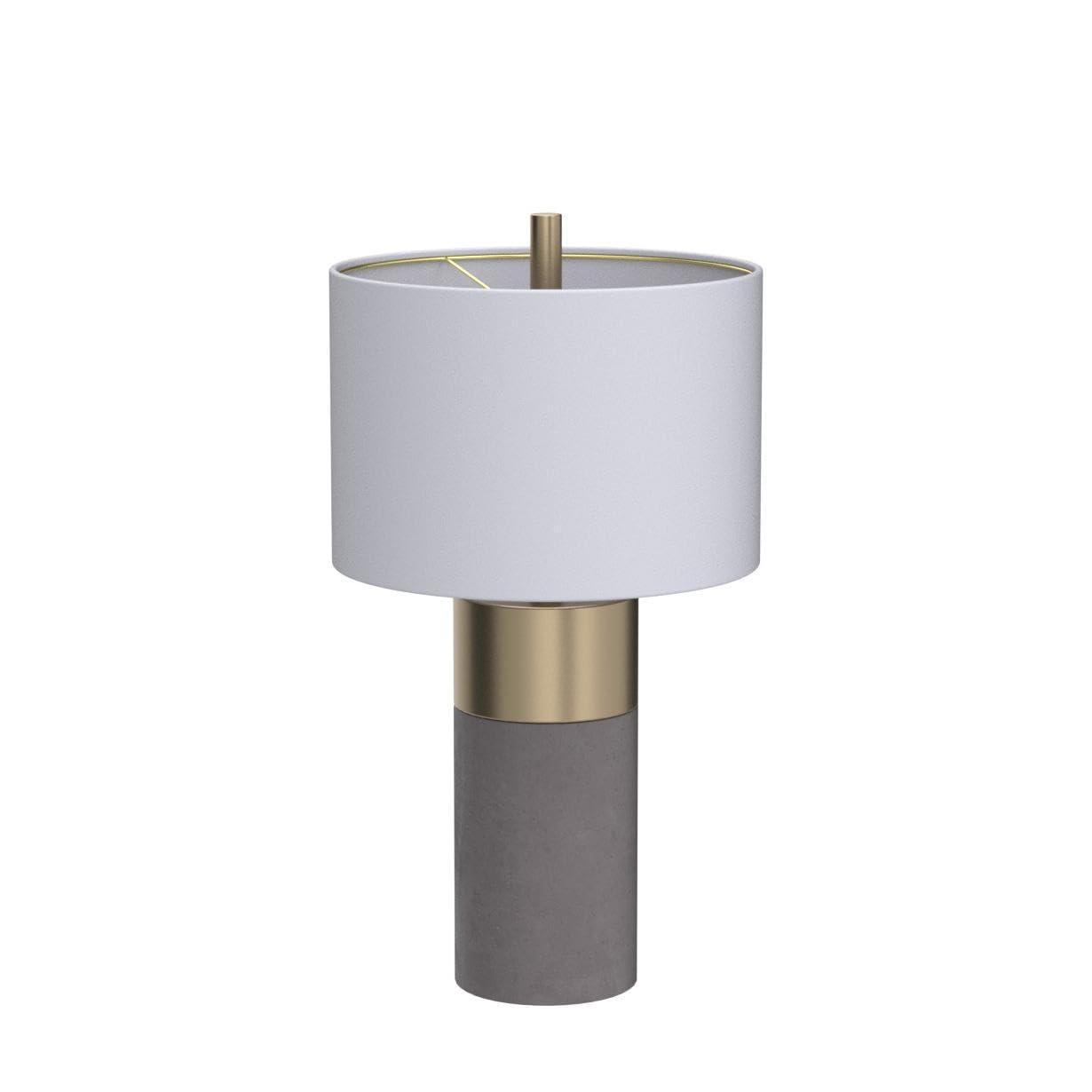 Everly Quinn Mildner Concrete Table Lamp (Set of 2)