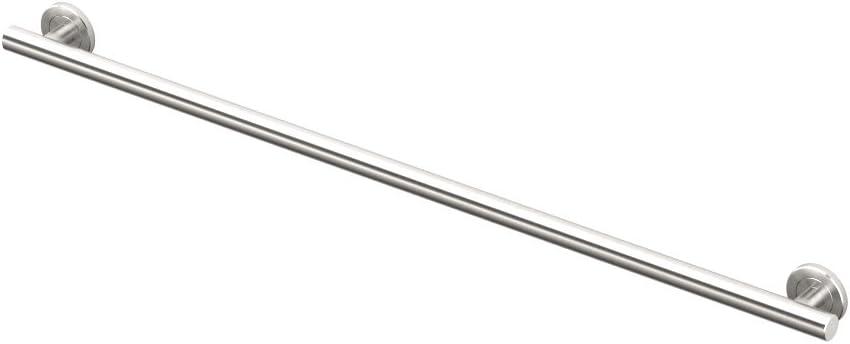 Latitude II Stainless Steel Wall Mount Grab Bar | ADA Compliant Safety Bar For Bathroom