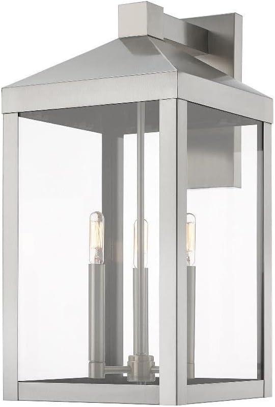 Livex Lighting Nyack 3 Light Outdoor Wall Lantern