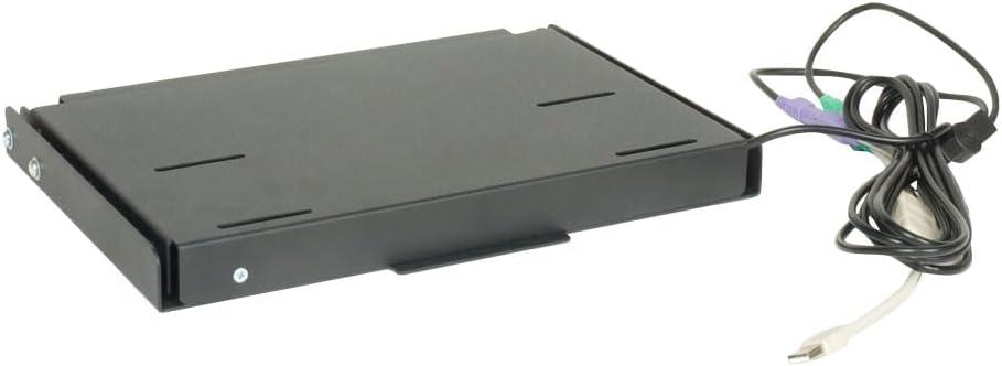 RackSolutions Folding Wall Mount for Compact Keyboard - Space-Saving Wall-Mounted Keyboard Tray for TKL or Full-Size Keyboards