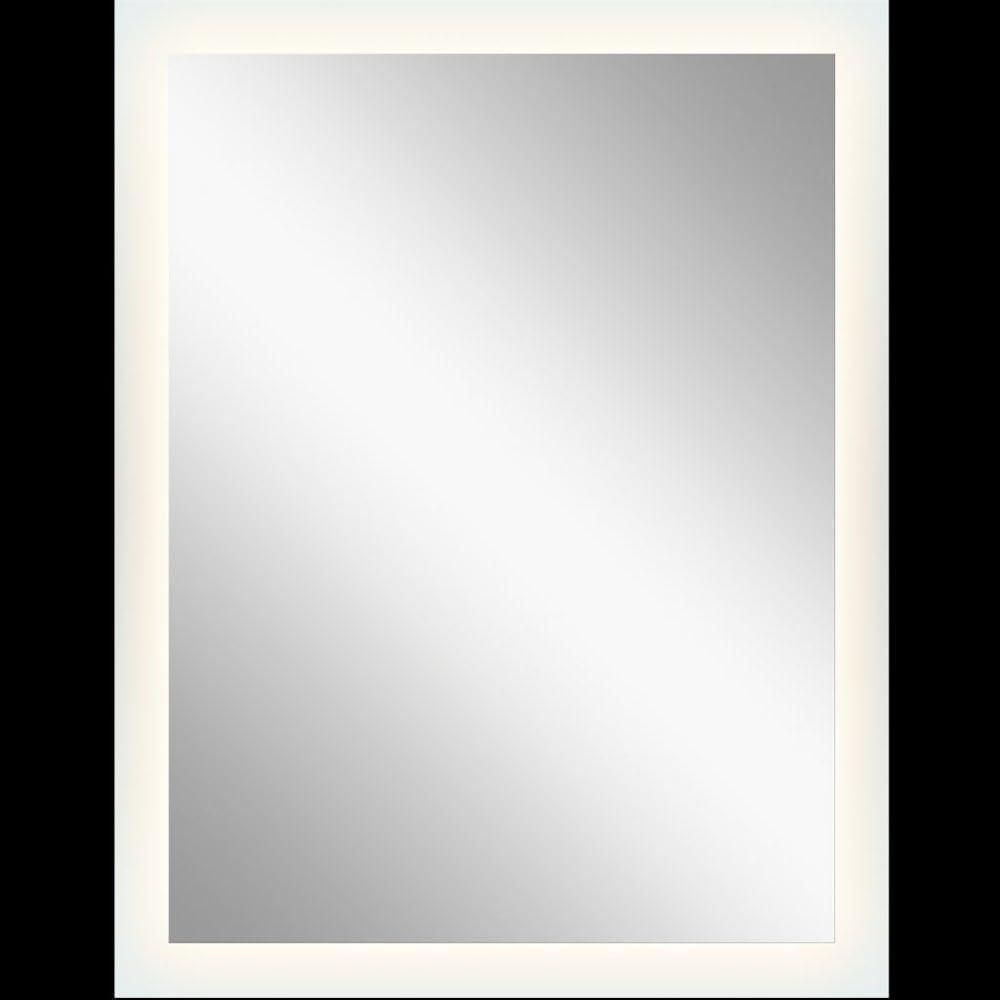 Elan 84003 Mir 54" 4-Light LED Backlit Mirror in Frosted Glass