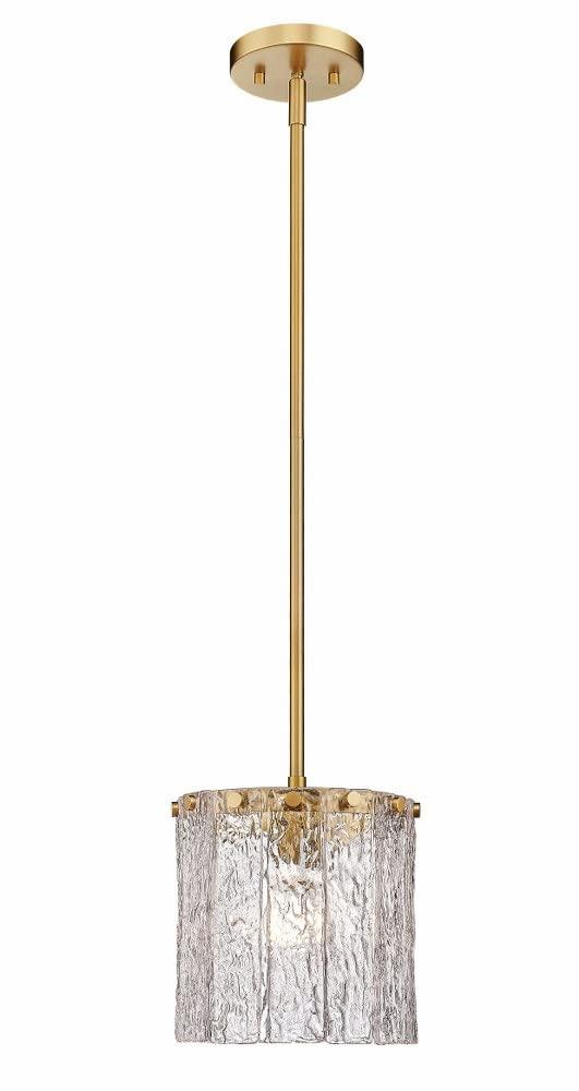Z-Lite Glacier 1 - Light Pendant in Modern Gold