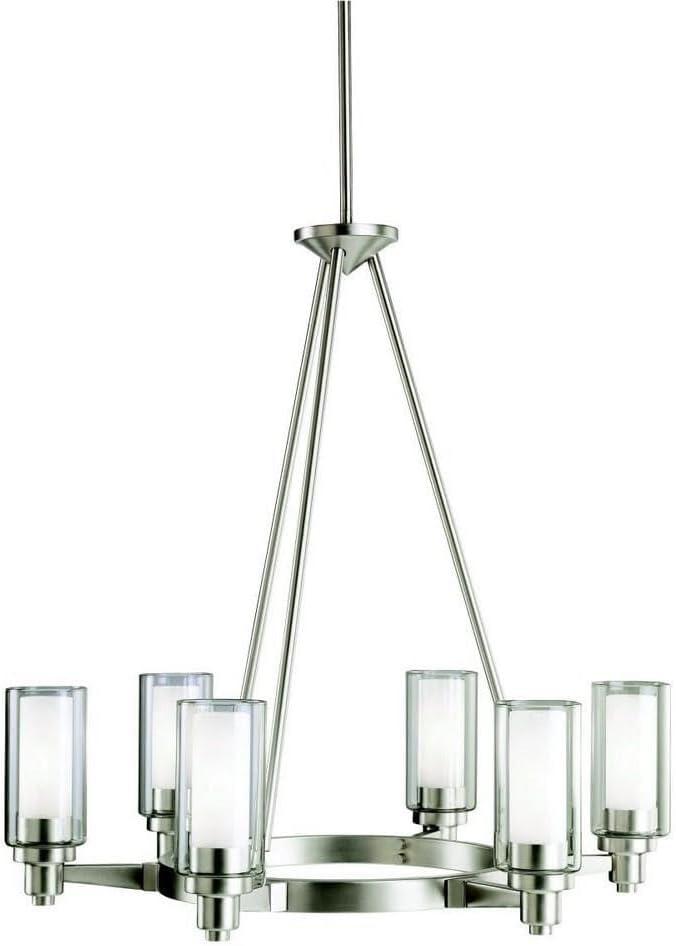 Kichler Lighting Circolo 6 - Light Chandelier in  Brushed Nickel