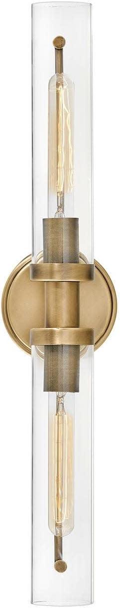 51452HB-Hinkley Lighting-Vaughn - 2 Light Bath Vanity-Heritage Brass Finish