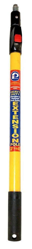 Premier 2 Ft. To 4 Ft. Telescoping Fiberglass & Stainless Steel Push Button Extension Pole