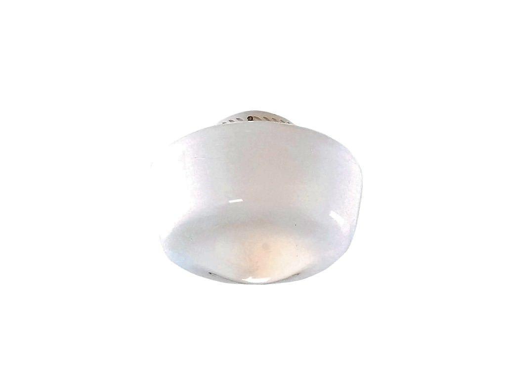 Hunter Fan Original Schoolhouse 7" H x 19" W Glass Bowl Ceiling Fan Bowl Shade ( Screw On ) in White