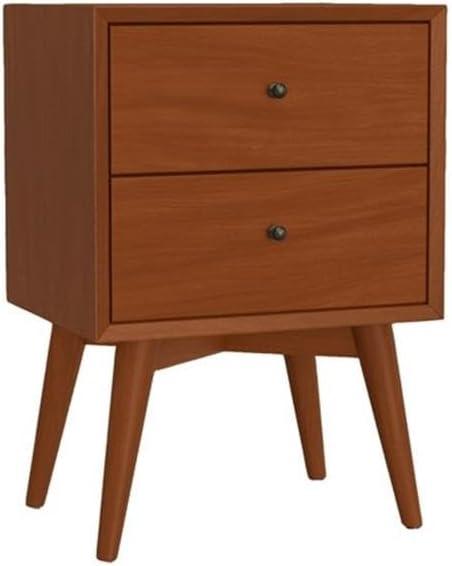Williams 2 - Drawer Nightstand in Acorn/White