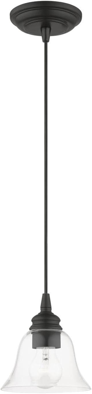 Livex Lighting Moreland 1 - Light Pendant in Black