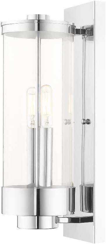 Livex Lighting Hillcrest 2 - Light Wall Light in  Brushed Nickel