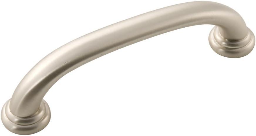 Matte Stainless Steel 4 5/8" Bar Handle with Mounting Hardware