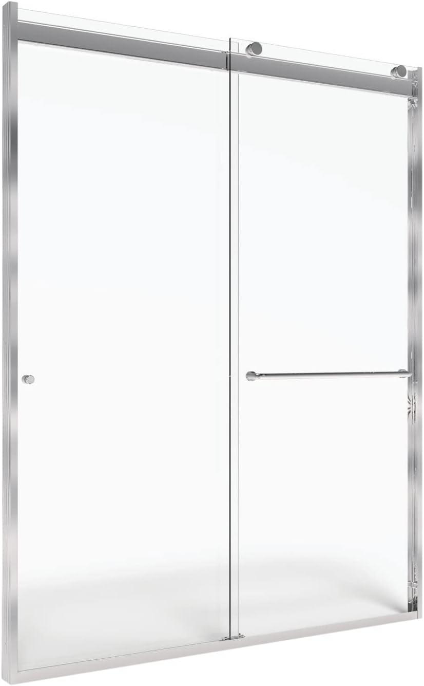 Rotolo 60" W x 70" H Semi-Frameless Shower Door