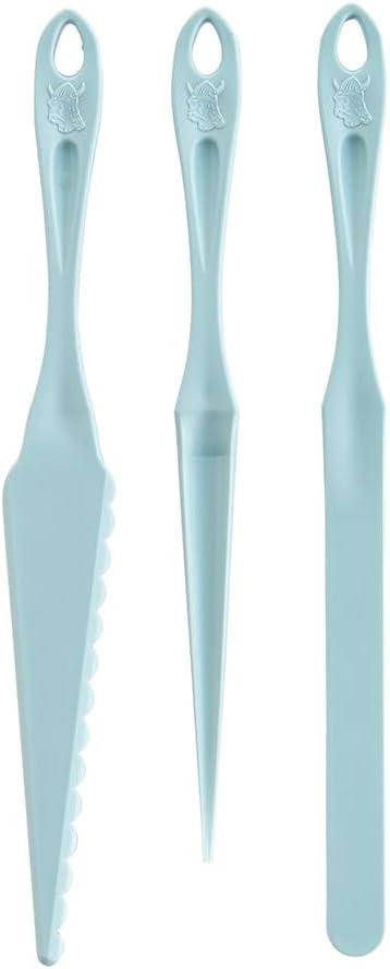 Nordic Ware Light Blue 3-Piece Bundt Cake Tool Set