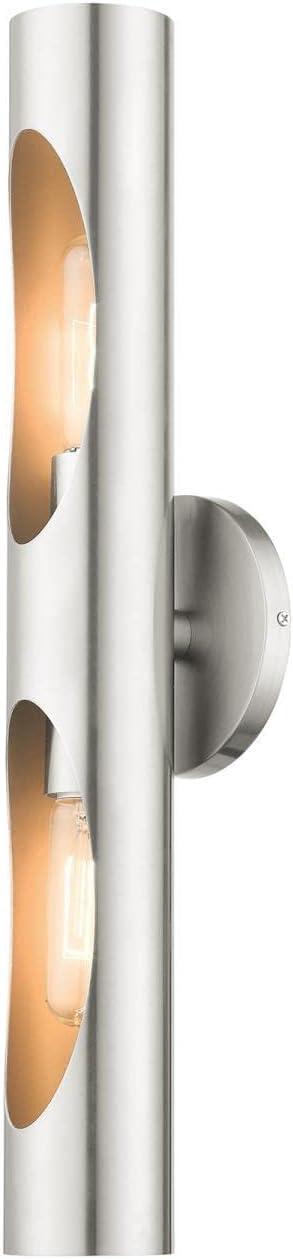 Livex Lighting Novato 2 - Light Wall Light in  Brushed Nickel