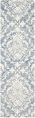 Tansy Wool Blue/Ivory Rug