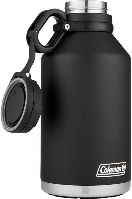 Coleman 64oz Black Stainless Steel Insulated Growler