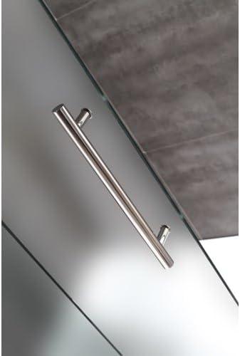 Langham 75" H Single Sliding Frameless Shower Door