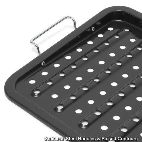 Grillpro GrillPro Porcelain Coated Grill BBQ Topper