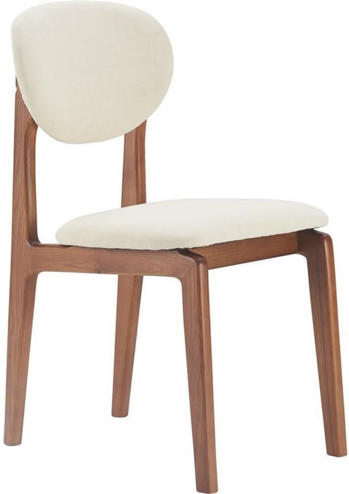 Elle Decor Coralie Mid-Century Modern Upholstered Dining Chair