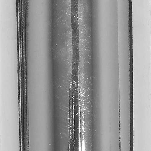 Elegant Designs 5.5" Elipse Crystal Circular Bowl Candle Holder, Flower Vase, Wedding Centerpiece, Chrome