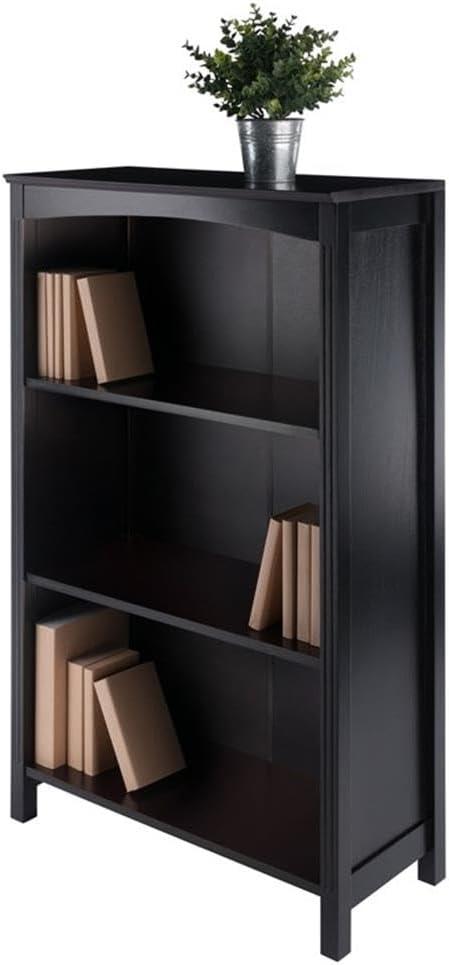 42.99" Terrace 4 Tier Bookshelf Espresso Brown - Winsome