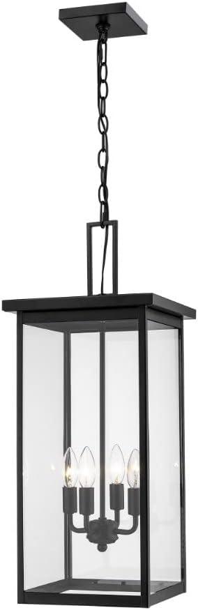 Millennium Lighting 2605 Barkeley 4 Light 11" Wide Outdoor Pendant - Black