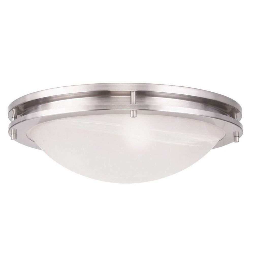 Livex Lighting Ariel 3 - Light Flush Mount in  Brushed Nickel