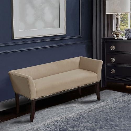 Madera Accent Bench Cream