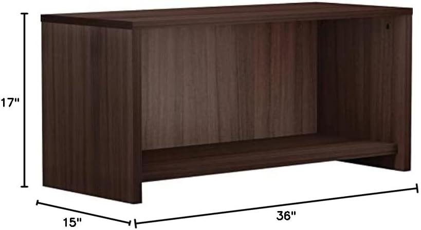 Essentials Series 16.75'' H x 35.38'' W Desk Hutch