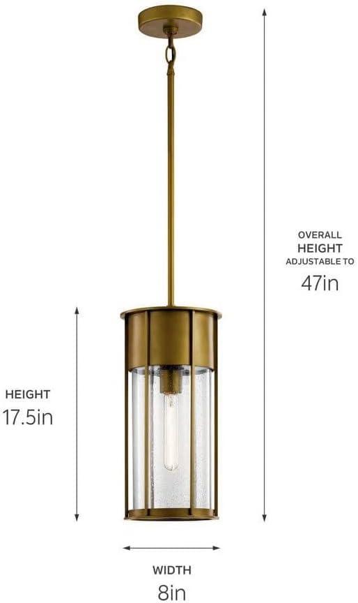Kichler Lighting Camillo 1 - Light Pendant in  Textured/Black