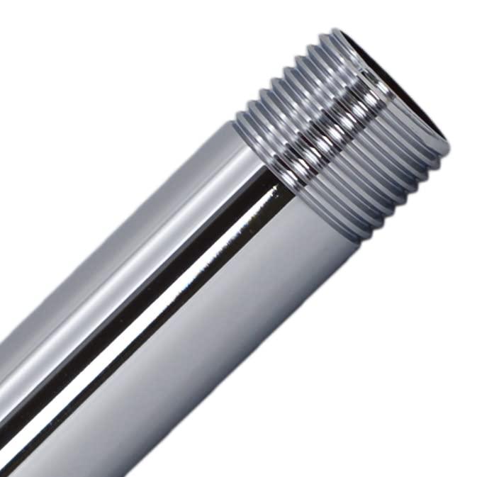 1/2" IPS x 36" Round Ceiling Mount Shower Arm with Flange