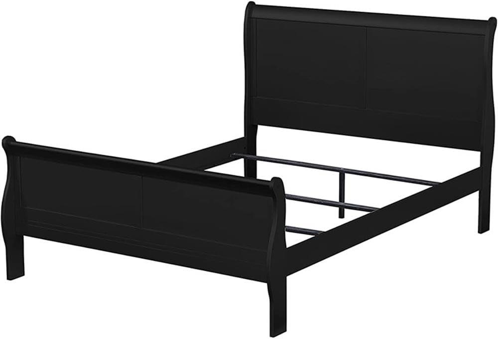 Simple Relax Full Bed, Black