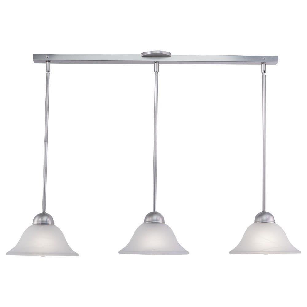 Vaxcel Da Vinci 3 - Light Pendant in Brushed Nickel