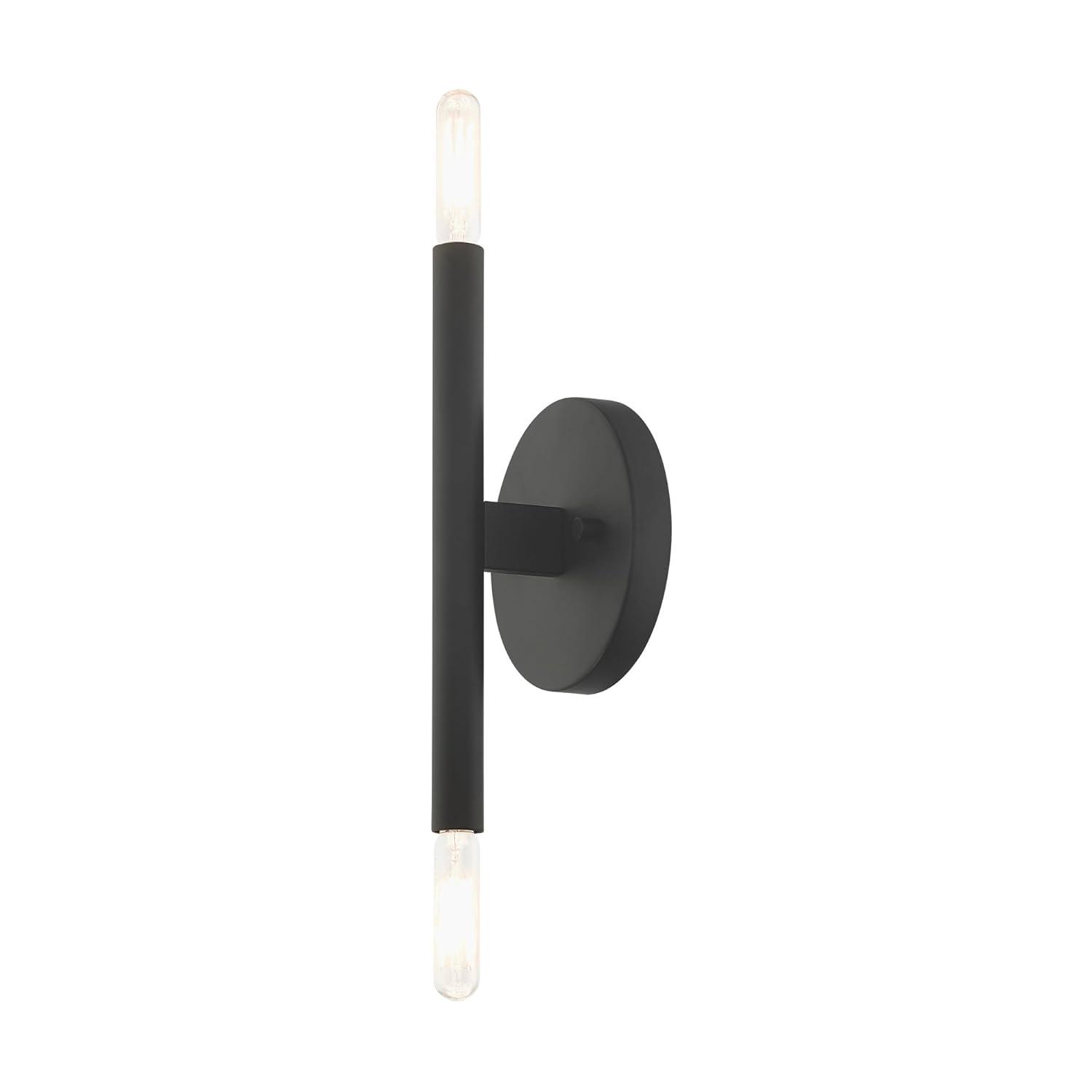 Livex Lighting Copenhagen 2 - Light Wall Light in  Black