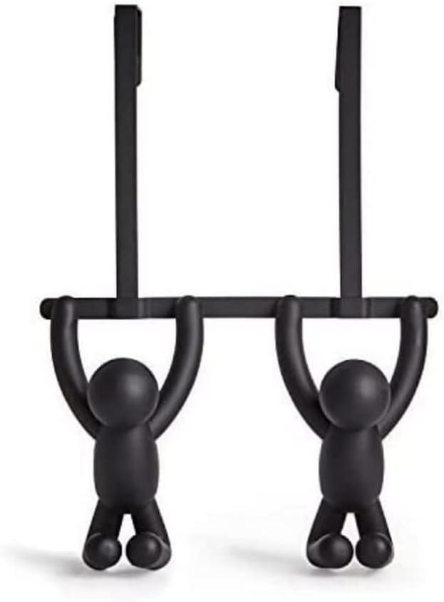 Umbra Buddy Plastic Over-the-Door 2 - Hook Wall Mounted Coat Rack