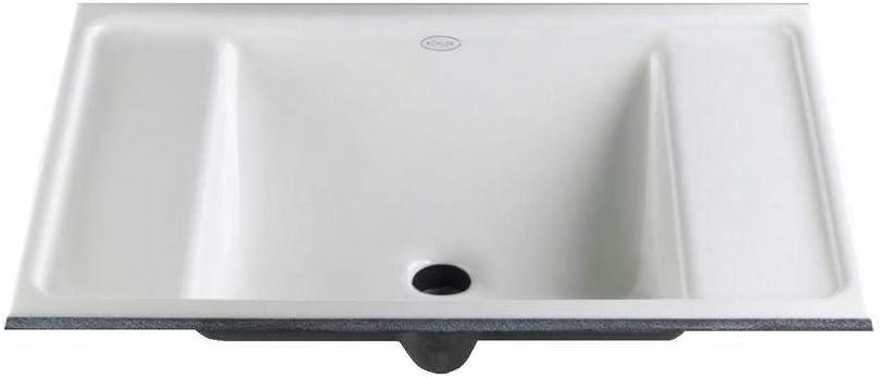 Alteo Metal Rectangular Undermount Bathroom Sink with Overflow