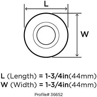 Amerock Glacio Round Cabinet or Furniture Knob