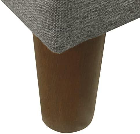 HomePop 24" Storage Ottoman, Gray (K7732-F2281-V), Large