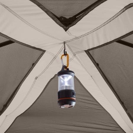 Ozark Trail 11-Person Instant Cabin Tent with Private Room – 3-Room Family Camping Tent with Awning